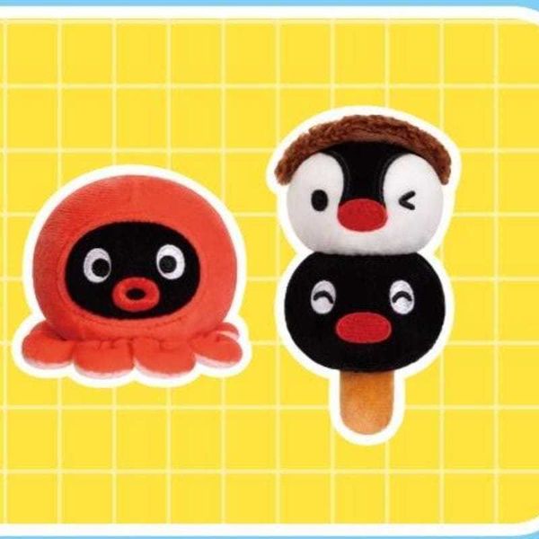 Pingu的美味生活系列毛絨貼貼｜Pingu 企鵝家族｜盲盒 公仔 擺件 收藏品 玩偶｜嗨寶好選物