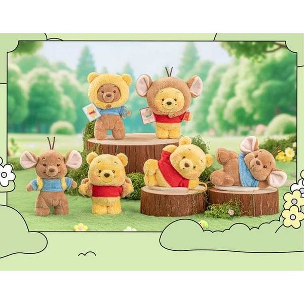 小熊維尼和小豆好朋友系列｜TOPTOY 迪士尼｜盲盒 公仔 擺件 收藏品 玩偶｜嗨寶好選物