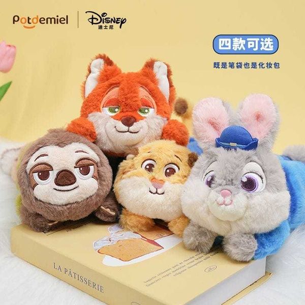 迪士尼 動物方程式 茱蒂 尼克 閃電 筆袋 化妝袋 文具 收納｜potdemiel｜嗨寶好選物