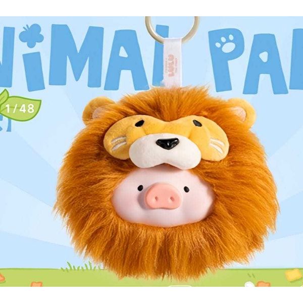 罐頭豬 LULU豬 動物派對夏日森友會系列｜毛絨矽膠耳機包｜盲盒 公仔 擺件 收藏品 玩偶｜嗨寶好選物