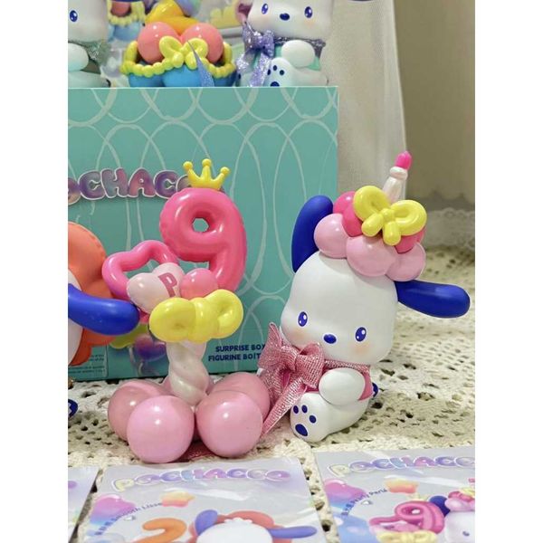 帕恰狗 氣球狂歡派對系列 Pochacco｜Sanrio miniso｜盲盒 公仔 擺件 收藏品 玩偶｜嗨寶好選物