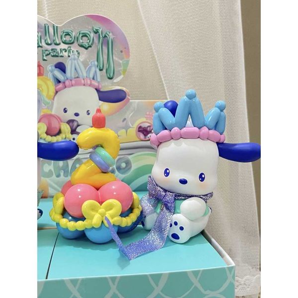 帕恰狗 氣球狂歡派對系列 Pochacco｜Sanrio miniso｜盲盒 公仔 擺件 收藏品 玩偶｜嗨寶好選物
