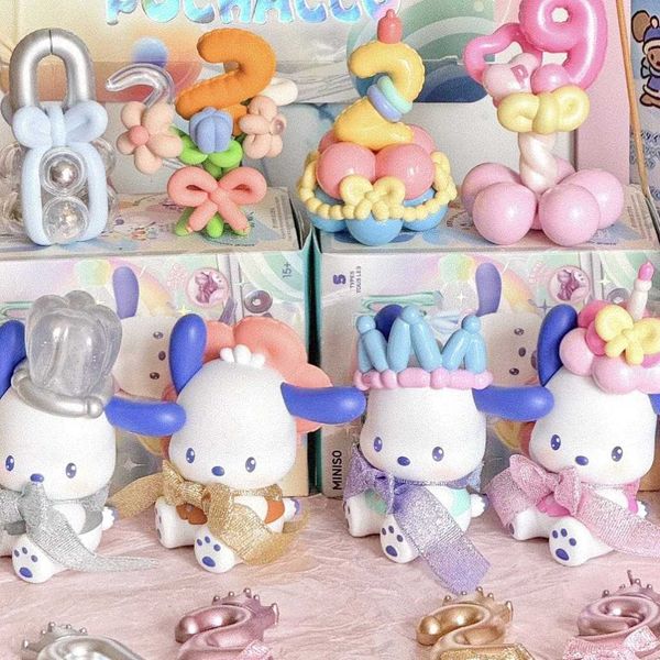 帕恰狗 氣球狂歡派對系列 Pochacco｜Sanrio miniso｜盲盒 公仔 擺件 收藏品 玩偶｜嗨寶好選物