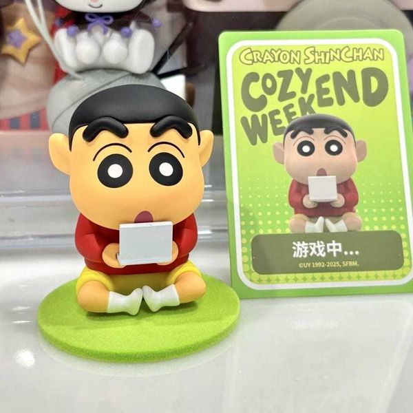 蠟筆小新之小新的周末系列 盲盒｜稚頑｜盲盒 公仔 擺件 收藏品 玩偶｜嗨寶好選物