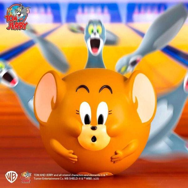 貓和老鼠趣怪系列保齡球人偶｜TOM & JERRY 湯姆貓 傑利鼠｜盲盒 公仔 擺件 收藏品 玩偶｜嗨寶好選物