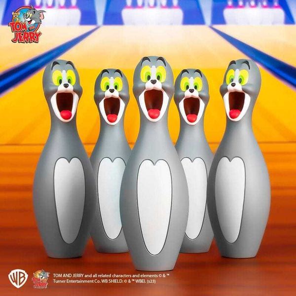 貓和老鼠趣怪系列保齡球人偶｜TOM & JERRY 湯姆貓 傑利鼠｜盲盒 公仔 擺件 收藏品 玩偶｜嗨寶好選物