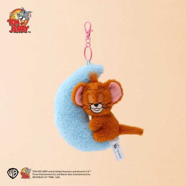 貓和老鼠 抱月亮 抱星星 毛絨掛件 鑰匙扣 包包掛飾｜｜公仔 擺件 收藏品 玩偶｜嗨寶好選物