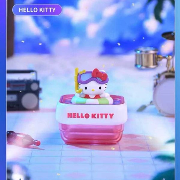 三麗鷗泳池派對系列 庫洛米大耳狗｜Sanrio LIOH TOY｜盲盒 公仔 擺件 收藏品 玩偶｜嗨寶好選物