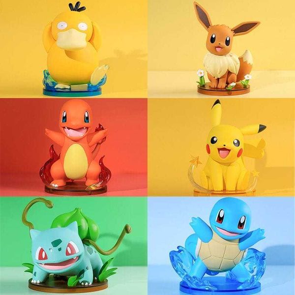 Pokemon 寶可夢 精靈系列 公仔 玩樂主義｜皮卡丘 可達鴨 妙蛙種子 拉帝歐斯 潮玩摆件｜嗨寶好選物