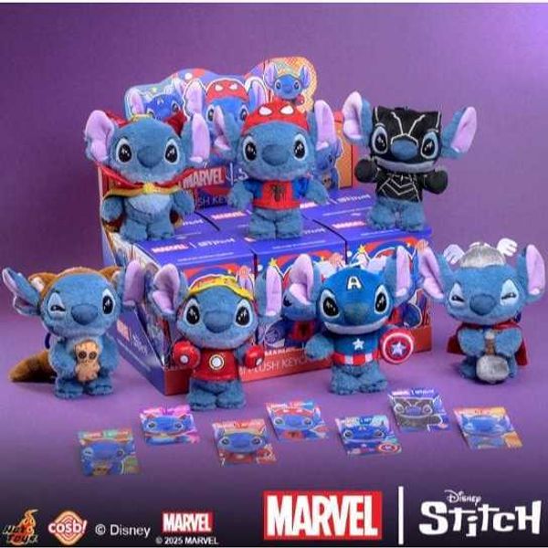 漫威 史迪仔 史迪奇COSBI毛絨掛件｜TOPTOY｜盲盒 公仔 七夕禮物 擺件 收藏品 玩偶｜嗨寶好選物