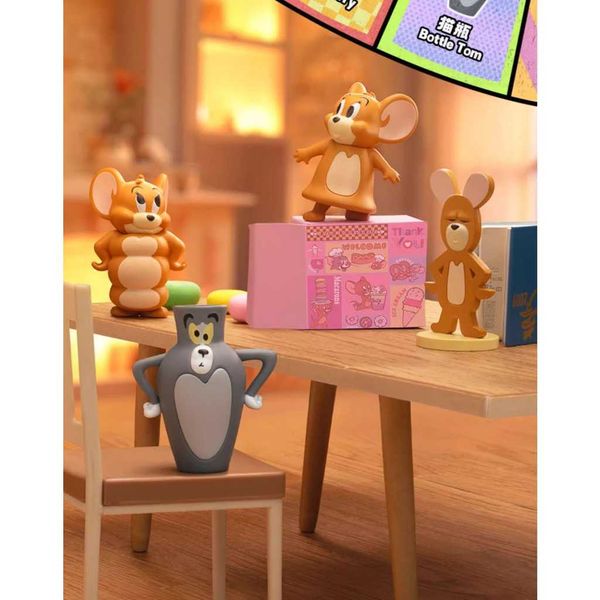 TOM and JERRY貓和老鼠變形系列盲袋 可愛萌粒公仔｜52TOYS｜ 擺件 收藏品 玩偶｜嗨寶好選物