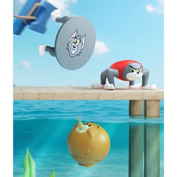 TOM and JERRY貓和老鼠變形系列盲袋 可愛萌粒公仔｜52TOYS｜ 擺件 收藏品 玩偶｜嗨寶好選物