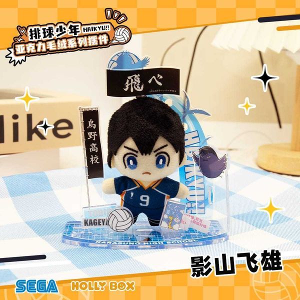 排球少年 壓克力毛絨立牌 日向翔陽｜Haikyu!! 排球少年｜盲盒 公仔 擺件 收藏品 玩偶｜嗨寶好選物