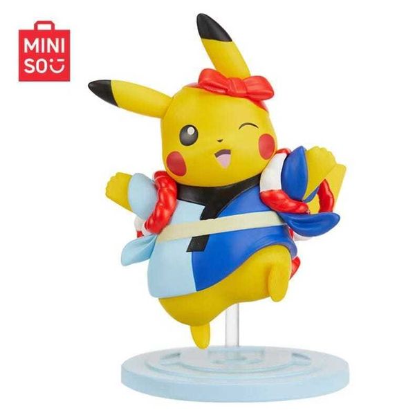 精靈寶可夢大集結 神奇寶貝皮卡丘電子服｜Pokemon Miniso｜盲盒 公仔 擺件 收藏品 玩偶｜嗨寶好選物