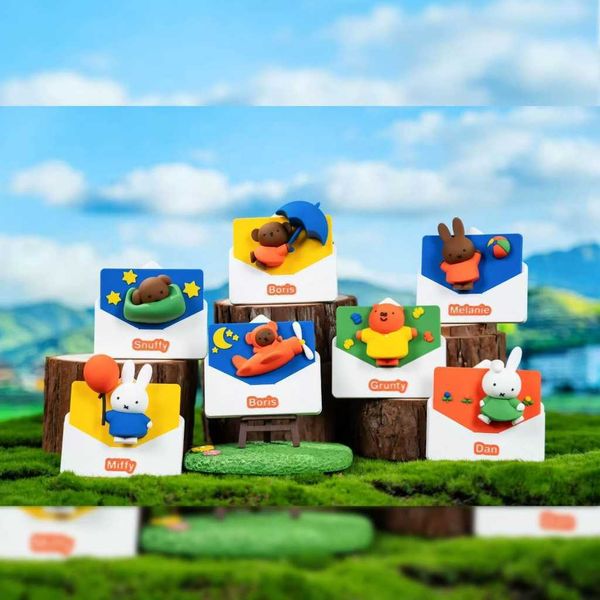 米菲兔周邊信來了系列冰箱貼盲盒｜Miffy｜公仔 擺件 收藏品 玩偶｜嗨寶好選物