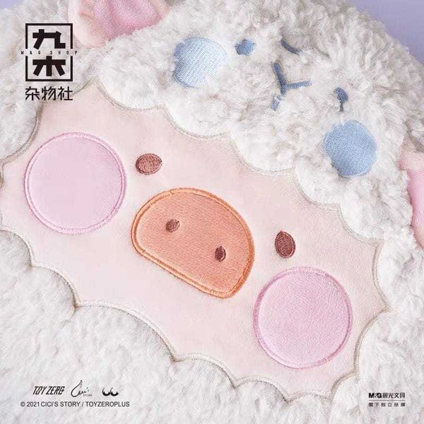 LuLu豬 罐頭豬 揣手手毛絨靠枕｜｜盲盒 公仔 擺件 收藏品 玩偶｜嗨寶好選物