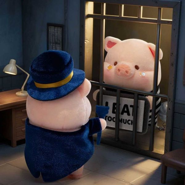 LULU豬 罐頭豬 超級富豪Lu｜牢犯Lu｜富豬行動棋子套組｜公仔 擺件 收藏品 玩偶｜嗨寶好選物