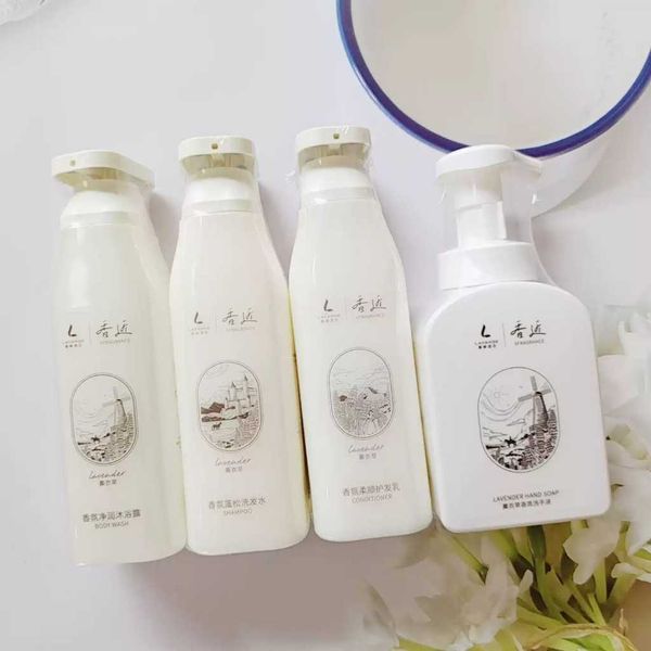 麗楓酒店｜線香味 薰衣草香氛凈潤｜洗髮精 沐浴乳 潤絲精 身體乳｜300ml｜嗨寶洗浴用品