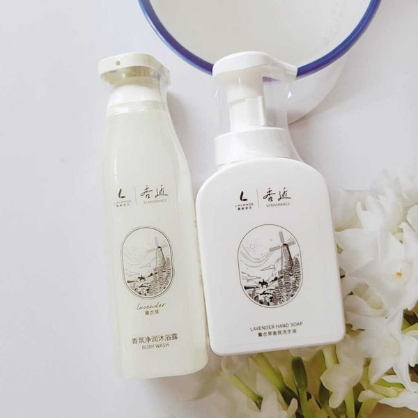 麗楓酒店｜線香味 薰衣草香氛凈潤｜洗髮精 沐浴乳 潤絲精 身體乳｜300ml｜嗨寶洗浴用品