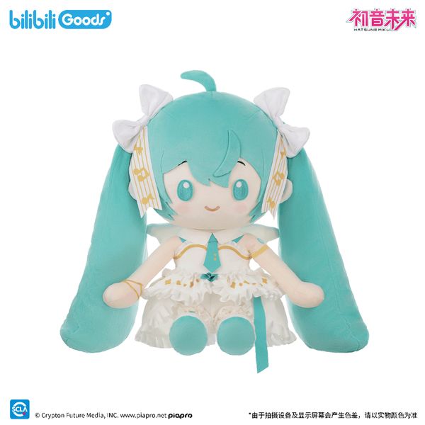 初音未來生日快樂 未來之語貼貼 可替換表情毛絨玩偶｜bilibiliGoods｜擺件 收藏品 玩偶｜嗨寶好選物