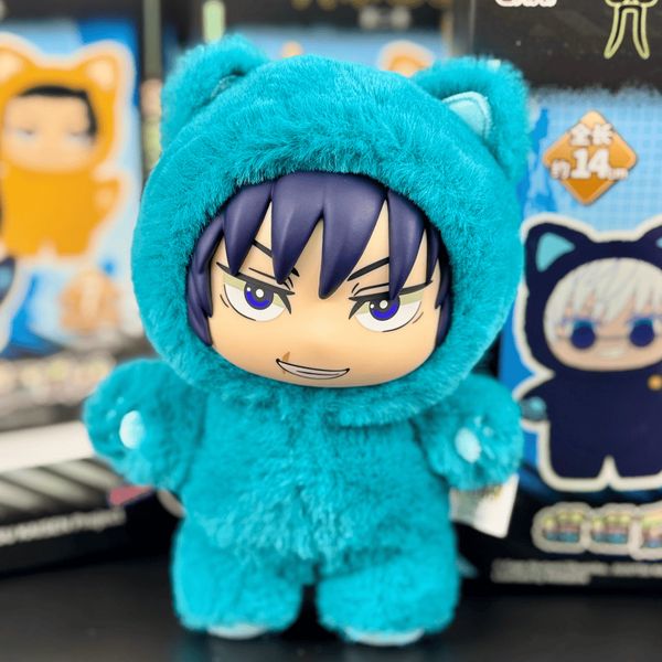 咒術迴戰 貓貓樂園派對毛絨盲盒 五條悟 可愛玩偶 掛件 禮物｜擺件 收藏品 玩偶｜嗨寶好選物