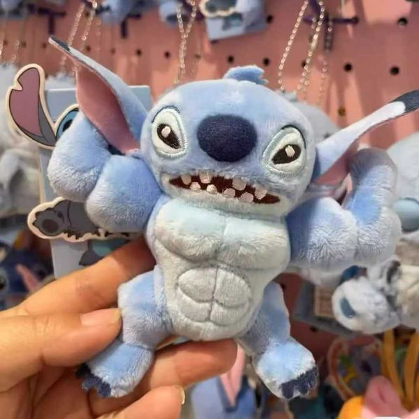 迪士尼 史迪奇系列 肌肉猛男 史迪奇 毛絨掛件｜MINISO｜擺件 收藏 玩偶 公仔｜嗨寶好選物