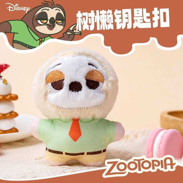 Disney迪士尼 動物方城市 茱迪 尼克 豹警官 毛絨玩具 公仔掛件 鑰匙扣吊飾｜嗨寶好選物