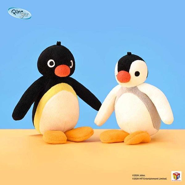 山莫正版 Pingu 經典系列 包包掛件 可愛企鵝 毛絨公仔 玩偶 擺件 收藏 掛飾｜嗨寶好選物