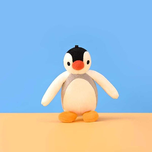 山莫正版 Pingu 經典系列 包包掛件 可愛企鵝 毛絨公仔 玩偶 擺件 收藏 掛飾｜嗨寶好選物