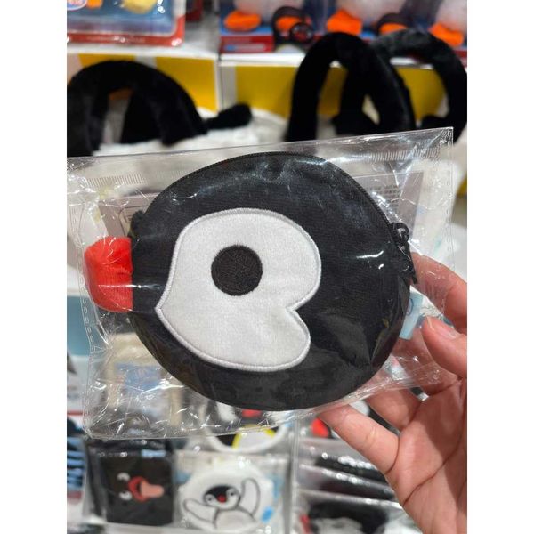 Pingu 企鵝家族 周邊零錢包 掛件 卡片包 可愛卡通 發呆摸魚 毛絨收納包 包包掛飾｜嗨寶好選物