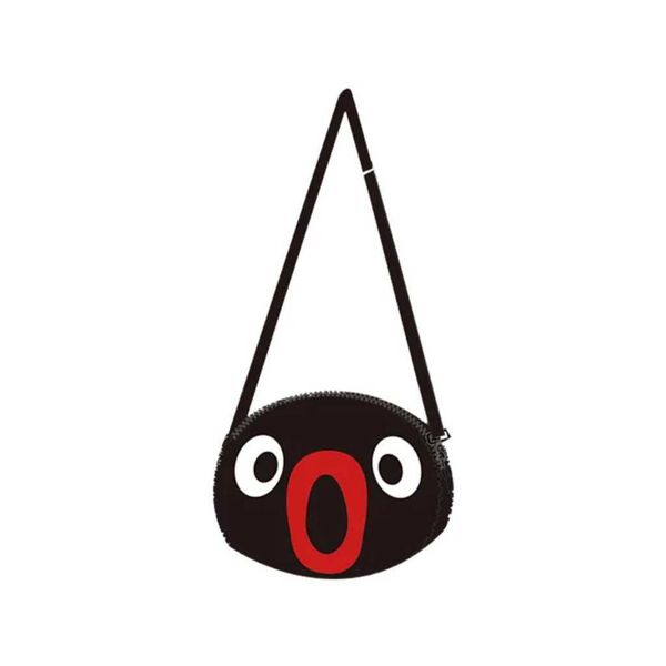 Pingu 企鵝家族 嘟嘟嘴 毛絨單肩包 小圓包 斜挎包 女生可愛包包 側背｜嗨寶好選物
