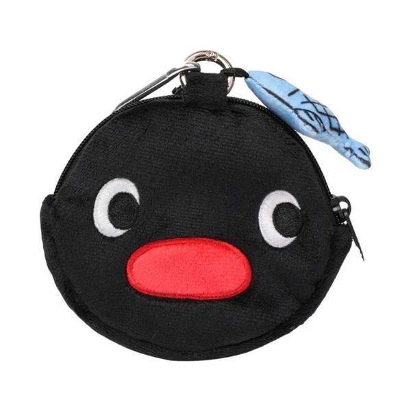 Pingu 企鵝家族 嘟嘟嘴 毛絨單肩包 小圓包 斜挎包 女生可愛包包 側背｜嗨寶好選物