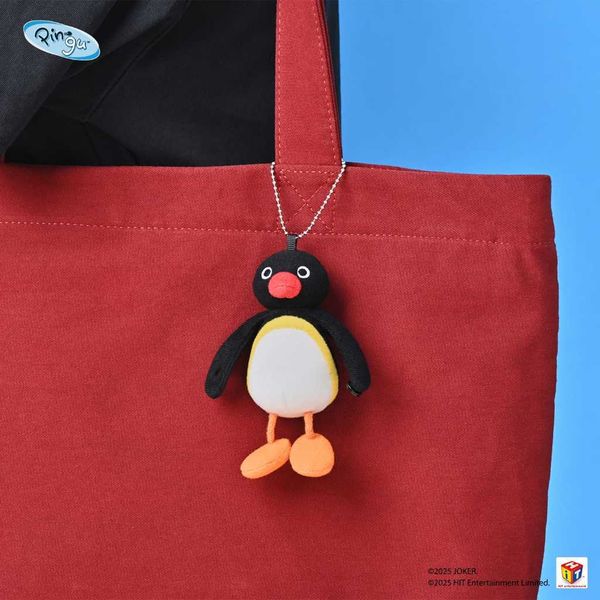 山莫 Pingu 企鵝家族 企鵝小腳腳 組合掛件 毛絨玩偶｜可愛 公仔 玩偶 擺件 包包掛飾 收藏 生日禮物｜嗨寶好選