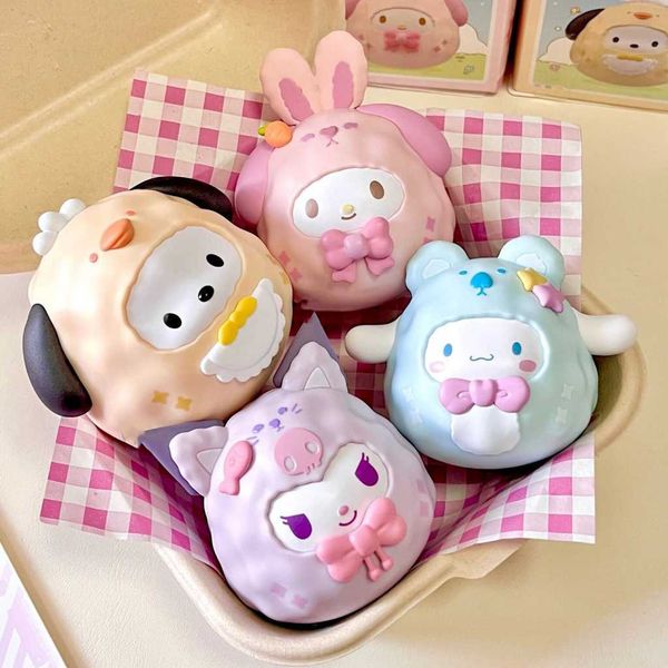 Sanrio 三麗鷗 庫洛米美樂蒂 盲盒｜不倒翁公仔擺件｜療癒玩偶禮物｜嗨寶好選物