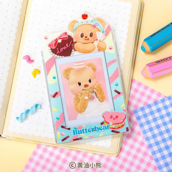 ButterBear黃油小熊 壓克力相框冰箱貼｜雲端款 樱桃款 可愛創意磁吸 擺件禮物｜嗨寶好選物