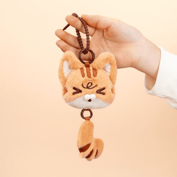 SOFDOLL設繪人|貓頭掛偶 貓頭掛件 貓貓 手機包掛件 可愛萌寵貓咪 毛絨玩偶 公仔 情侶生日禮物|嗨寶好選物