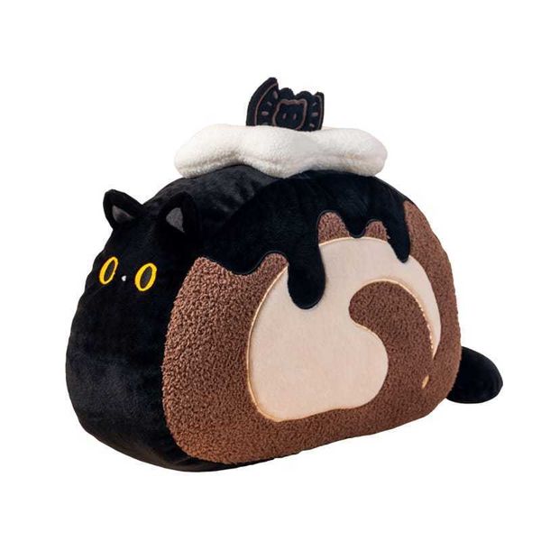 SOFDOLL設繪人｜憨貓卷抱枕 可愛毛絨公仔 玩偶 睡覺抱枕 女生靠枕 中秋生日禮物｜嗨寶好選物