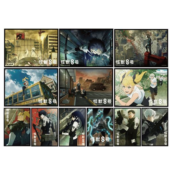 SUNRISEPOP 怪獸8號明信片｜保科宗四郎 日比野卡夫卡 動漫周邊 經典場景 收藏 文創禮物｜嗨寶好選物