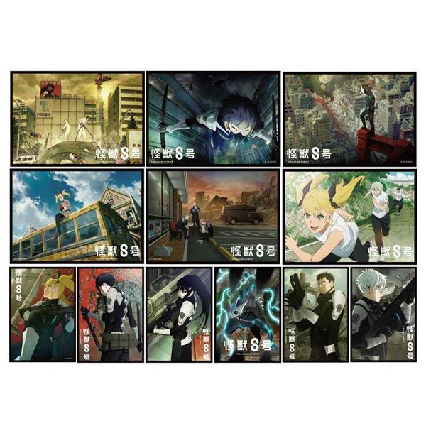 SUNRISEPOP 怪獸8號明信片｜保科宗四郎 日比野卡夫卡 動漫周邊 經典場景 收藏 文創禮物｜嗨寶好選物