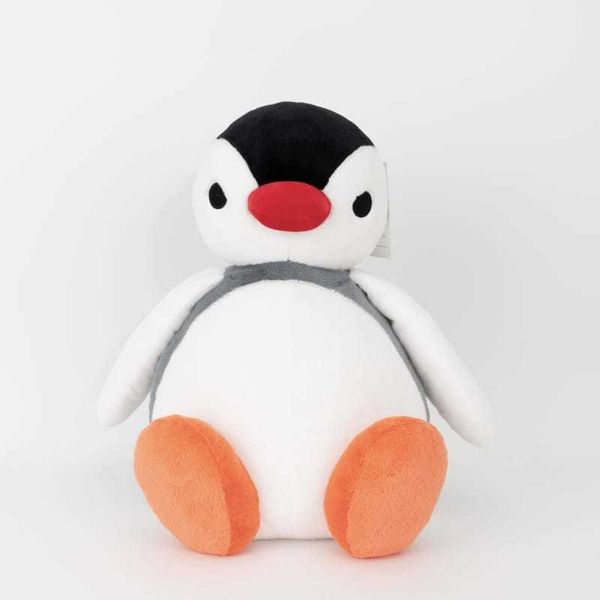 Pingu 企鵝家族｜優邁 Pingu 企鵝毛絨玩偶 坐姿系列 圓眼公仔 可愛眯眼 微笑公仔 擺件｜嗨寶好選物
