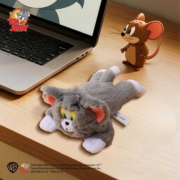 湯姆貓與傑利鼠 Tom and Jerry 貓與老鼠｜護腕毛絨公仔 手托滑鼠墊 可愛辦公室玩偶 玩具｜嗨寶好選物