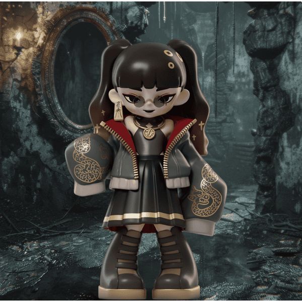 模言文化 病嬌少女三代 寄生 ID 多人格 ｜盲盒 公仔 收藏品 手辦 娃娃盲盒 手辦 收藏｜嗨寶好選物