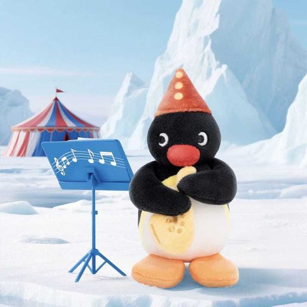 Pingu 企鵝家族 雪地樂團系列｜優邁正版｜毛絨公仔 掛件 可愛玩偶 包掛 收藏禮物｜嗨寶好選物
