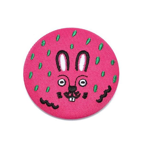 RUOYU STUDIO 原創設計｜可愛動物布面徽章 胸針 包包掛飾 禮物收藏｜嗨寶好選物