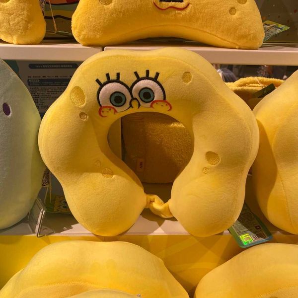 海綿寶寶 派大星系列｜KKV｜抱枕 靠墊 U型枕 頸枕 腰靠 辦公室午休枕｜嗨寶好選物