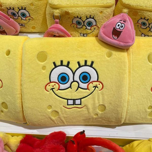 海綿寶寶 派大星系列｜KKV｜抱枕 靠墊 U型枕 頸枕 腰靠 辦公室午休枕｜嗨寶好選物