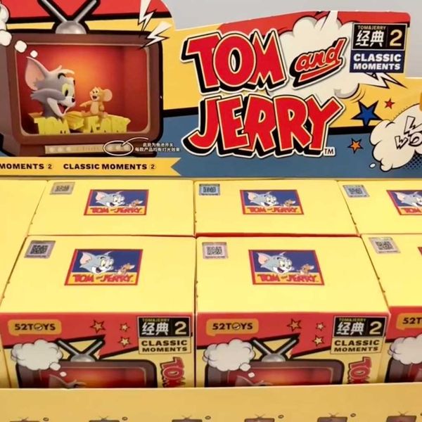 猫和老鼠 TOM and JERRY MOMENT 二代 經典系列｜盲盒 潮玩 公仔 擺件 收藏 裝飾｜嗨寶好選物