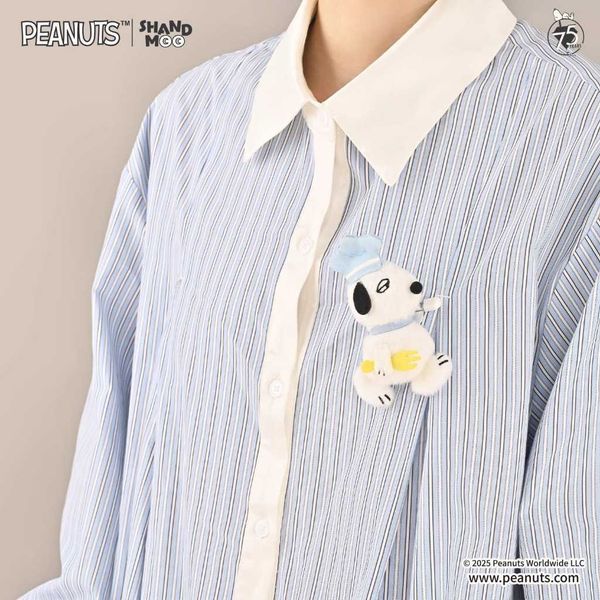 PEANUTS OLAF 奧拉夫 慶祝日 小狗胸針｜山莫｜毛絨 胸針 公仔 掛件 服飾 配件 禮物 周邊｜嗨寶好選物