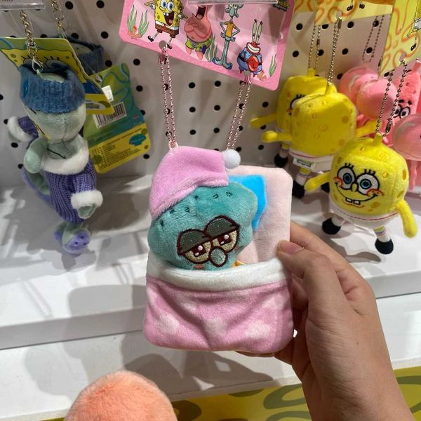 海綿寶寶 章魚哥 派大星 ｜KKV｜卡通 毛絨 公仔 玩偶 包包 掛件 可愛 收藏 禮物 周邊｜嗨寶好選物