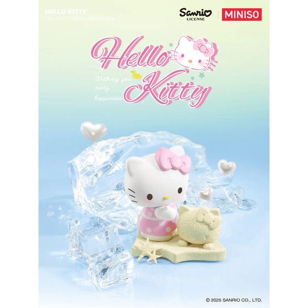 Hello Kitty 心動假日 系列｜MINISO｜盲盒 手辦 公仔 擺件 可愛 收藏 禮物 周邊｜嗨寶好選物